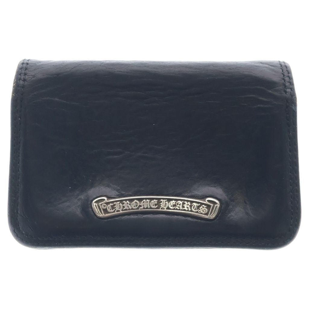 CHROME HEARTS (クロムハーツ) CARD CASE グロメット付きレザーカードケース