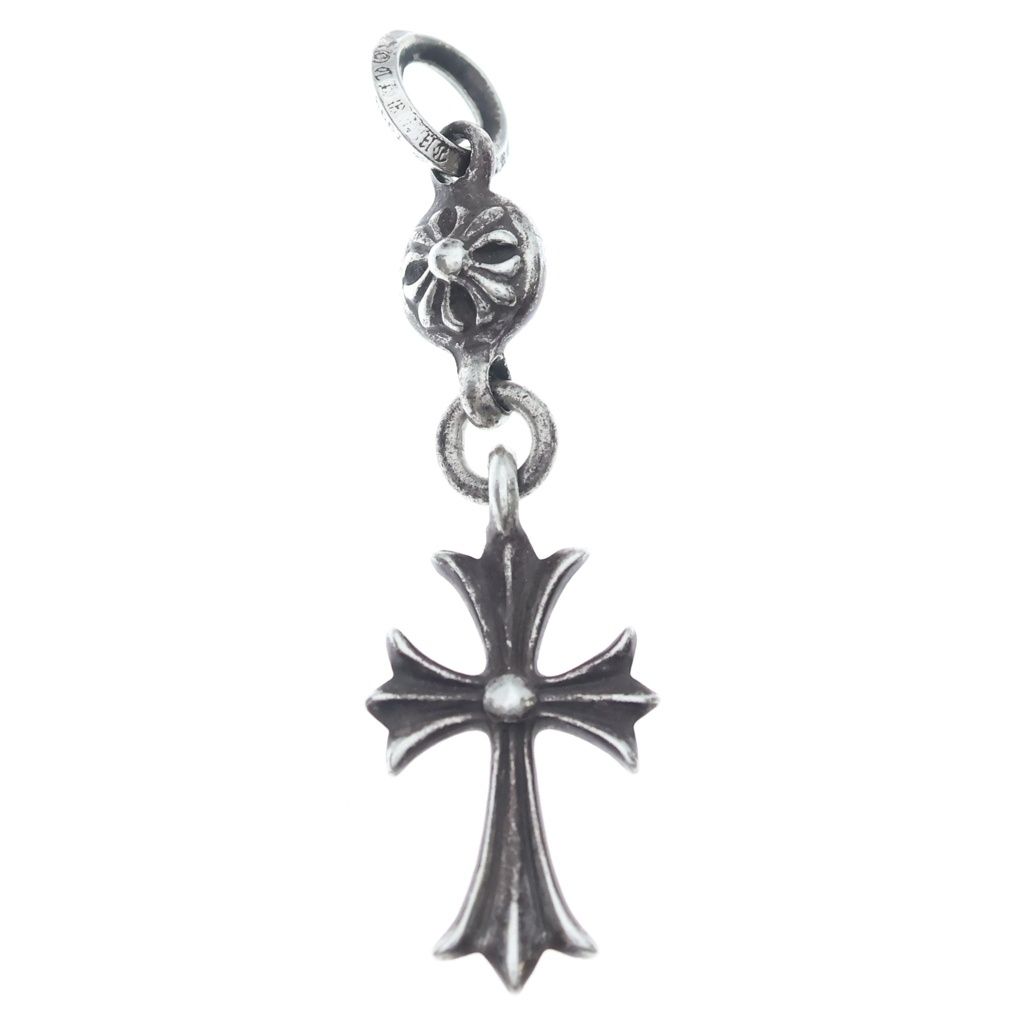 CHROME HEARTS (クロムハーツ) 1B TNY CH CRS 1ボール タイニー CHクロス チャーム ペンダントトップ シルバー BCA197