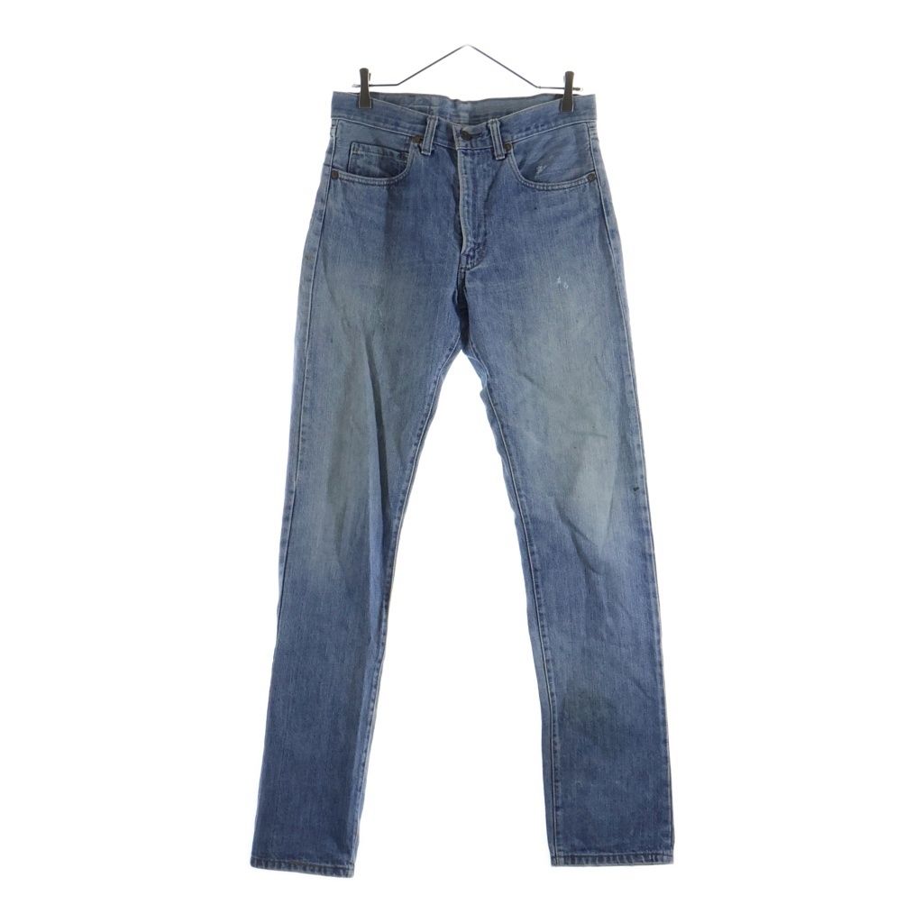 Levi's (リーバイス) 60S VINTAGE 505 ヴィンテージ 42Talonジップ 66後期 ボタン裏8 USA製 ストレートデニムパンツ インディゴ 505-0217