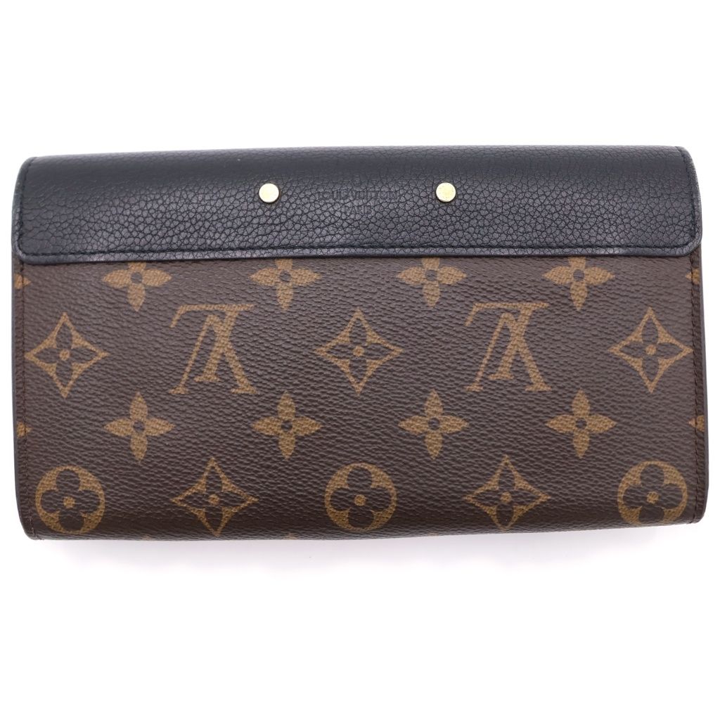 Louis Vuitton 長財布 ブラウン ポルトフォイユ ロングコイン ユタ