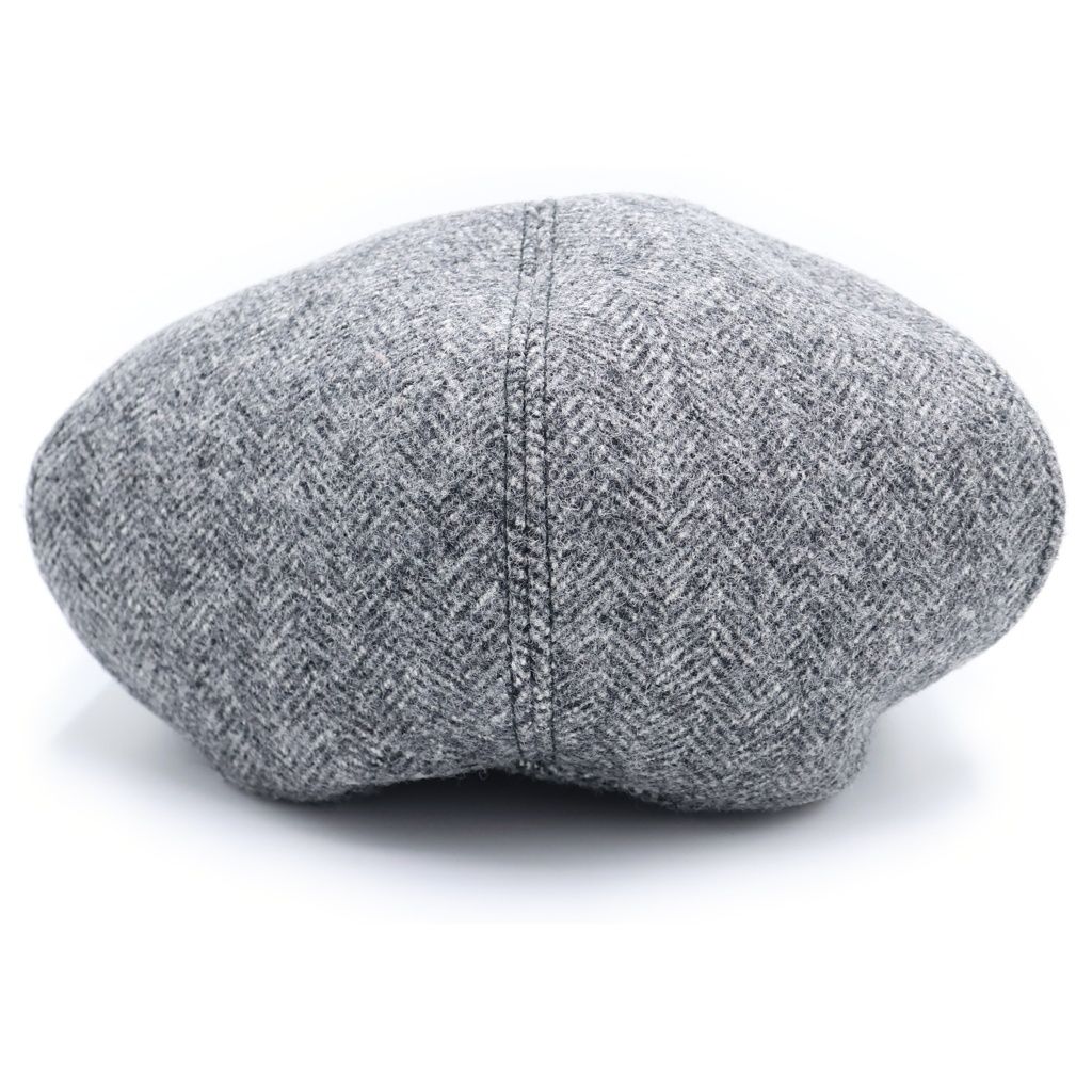 miumiu (ミュウミュウ) Logo Chevron Wool Beret フロントロゴ
