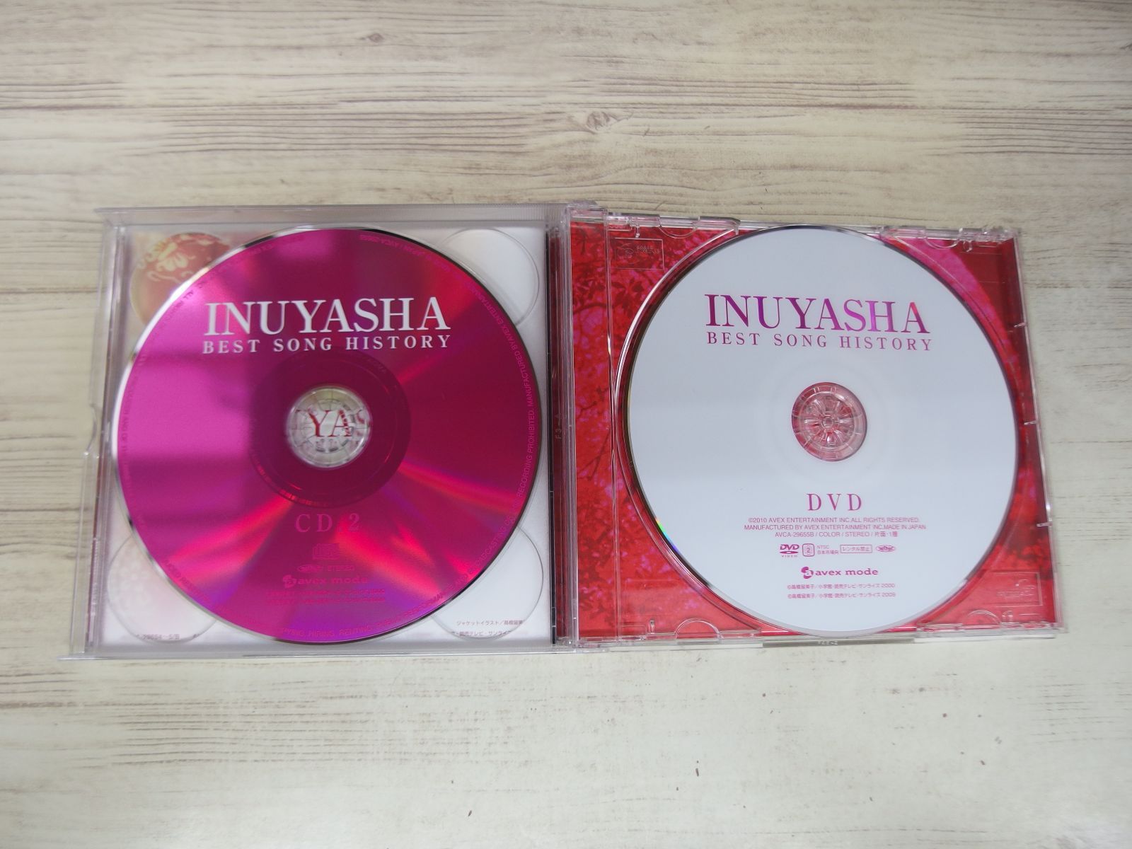2CD+DVD / 犬夜叉 ベストソング ヒストリー 初回限定盤 / タッキー&翼 
