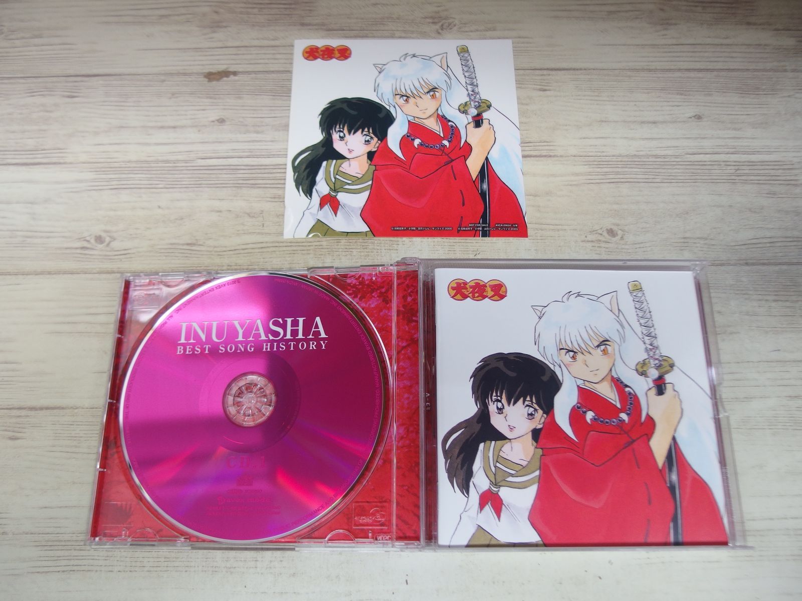 2CD+DVD / 犬夜叉 ベストソング ヒストリー 初回限定盤 / タッキー&翼