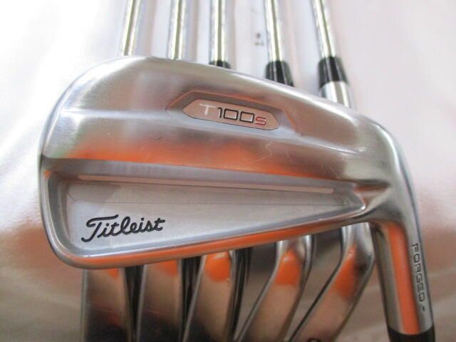 タイトリスト　T100・S 2021　NSプロ MODUS 3 TOUR 115　Sフレックス　アイアンセット　中古　ゴルフドゥ！浜松泉姫街道店【最短即日発送】