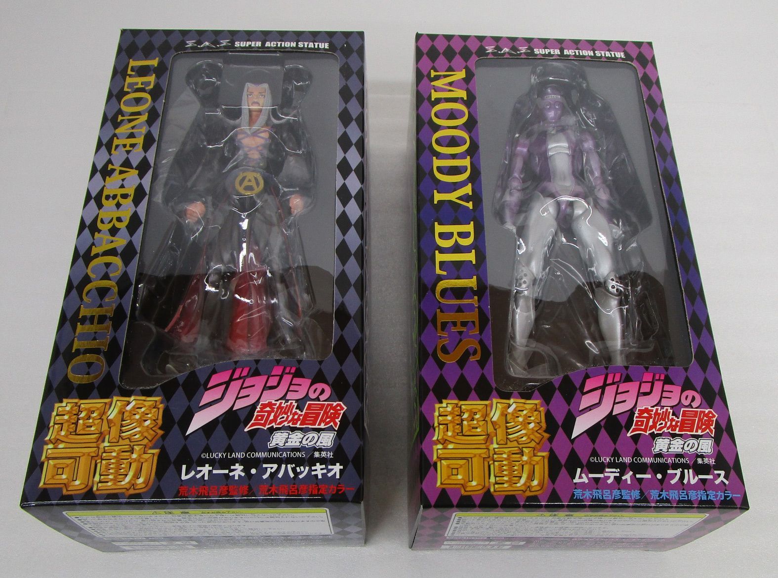 超像可動 ジョジョの奇妙な冒険 レオーネ・アバッキオ ＆ ムーディー・ブルース 2点セット 8,640円