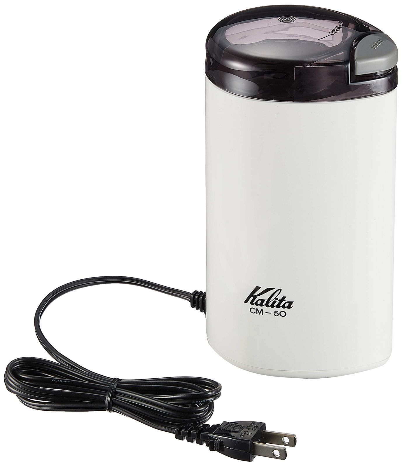 カリタ 電動 コーヒー ミル 日本製 ホワイト CM-50t 4aa6b21f