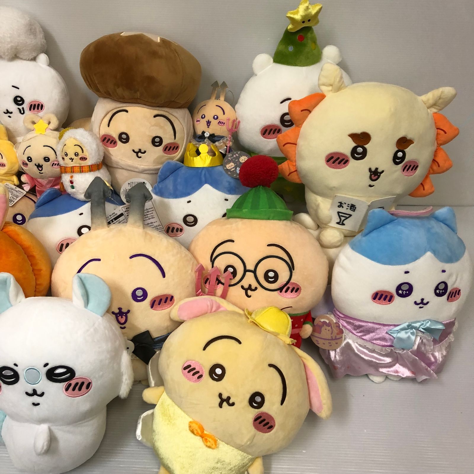 △【2個口発送】 ちいかわ ぬいぐるみ まとめ ※汚れあるもの含む 中古