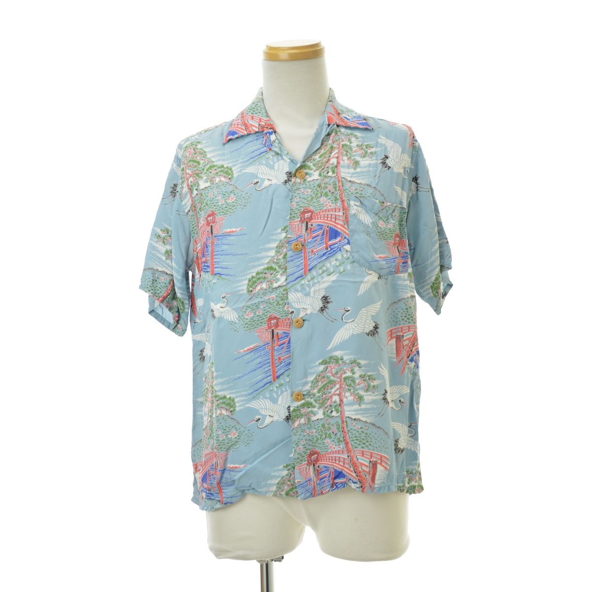 【Kilohana】50s〜60s 和柄半袖シャツ 31,460円