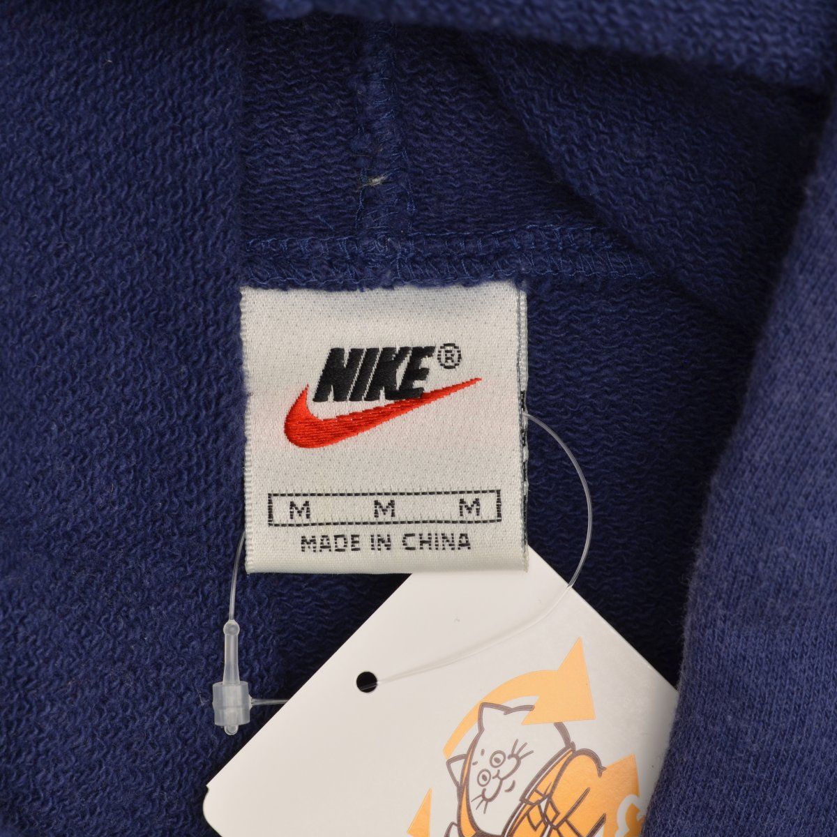 NIKE】90s スウォッシュプリントスウェットパーカー - メルカリ
