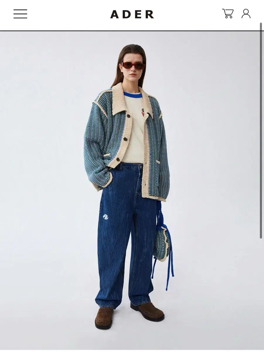 アーダーエラー ADERERROR Francia less bag Knit