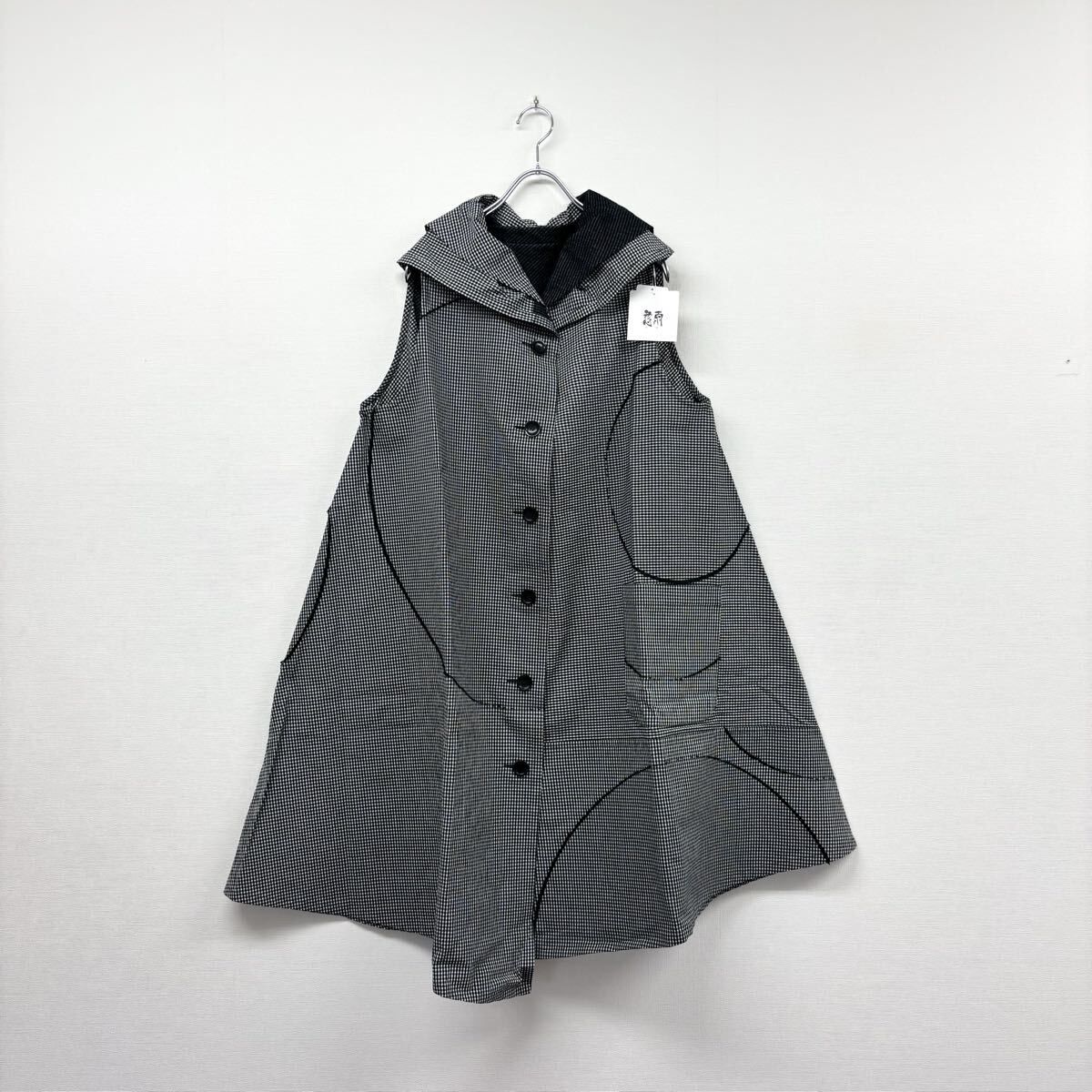 26ss 2026 未使用 慈雨 まるまる ベスト センソユニコ マツオインターナショナル 日本製 ロング ベスト サイズ 40 定価71.500円 806-0140