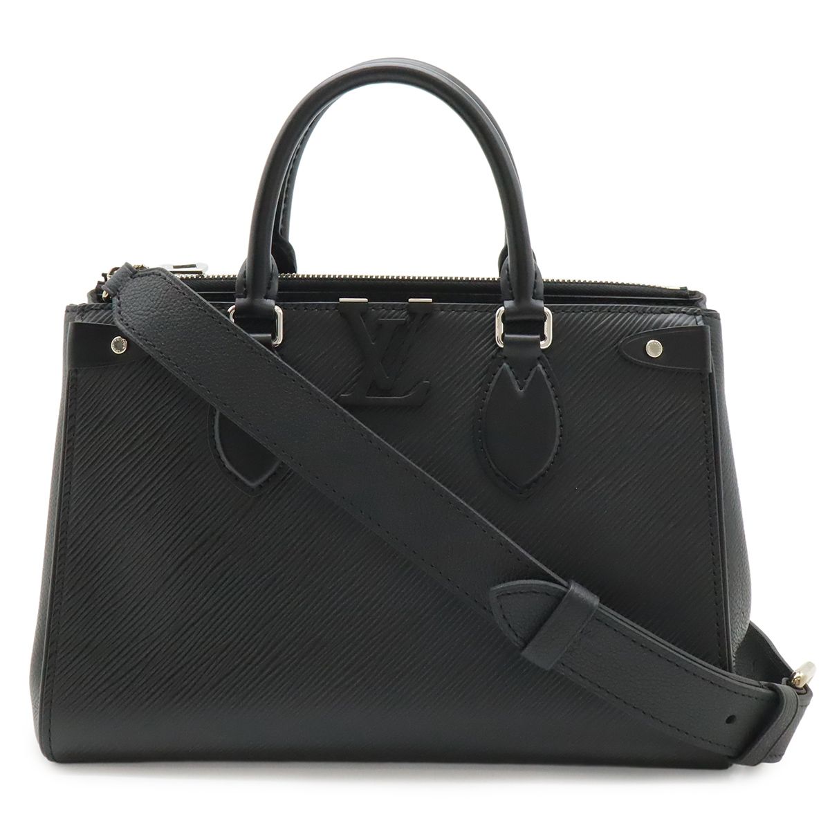 LOUIS VUITTON ルイ ヴィトン エピ グルネル トートPM ハンドバッグ 2WAY ショルダーバッグ レザー ノワール 黒 ブラック M57680