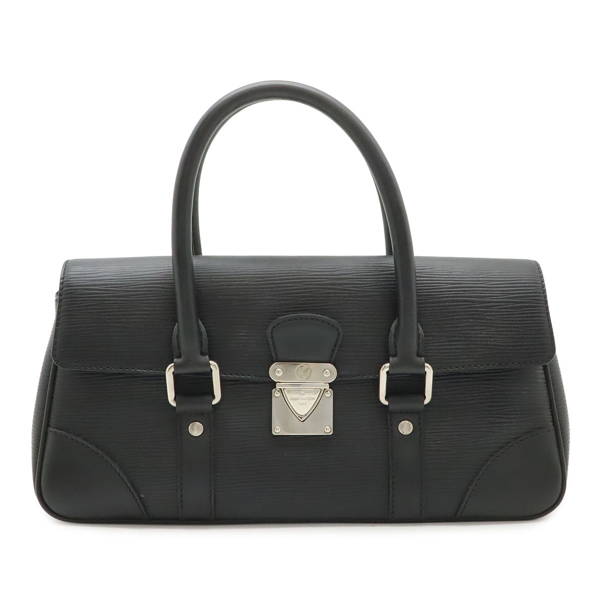 LOUIS VUITTON ルイ ヴィトン エピ セギュールPM ハンドバッグ レザー ノワール 黒 ブラック シルバー金具 M58822