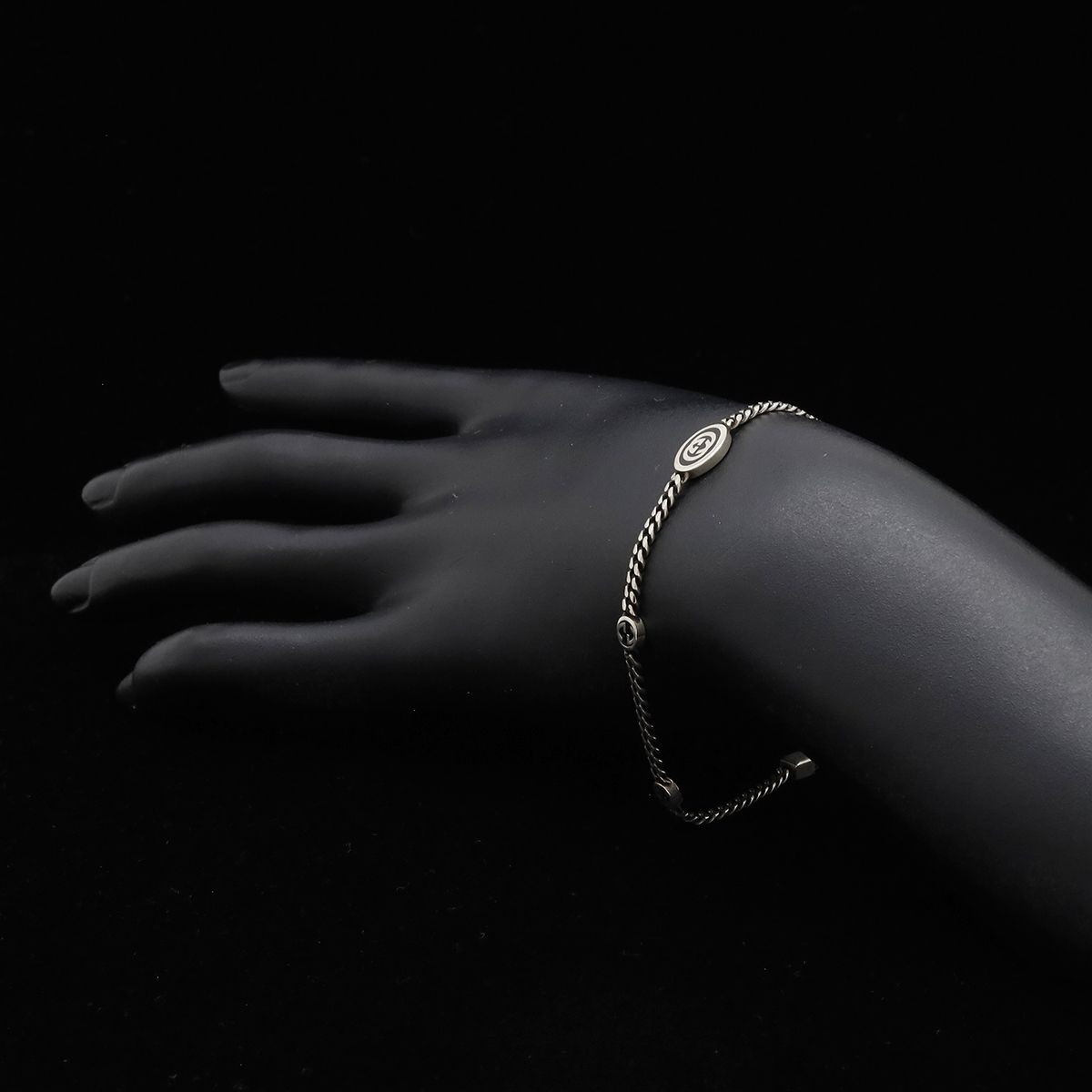 GUCCI グッチ インターロッキングG ブレスレット チェーン Ag925 SV925