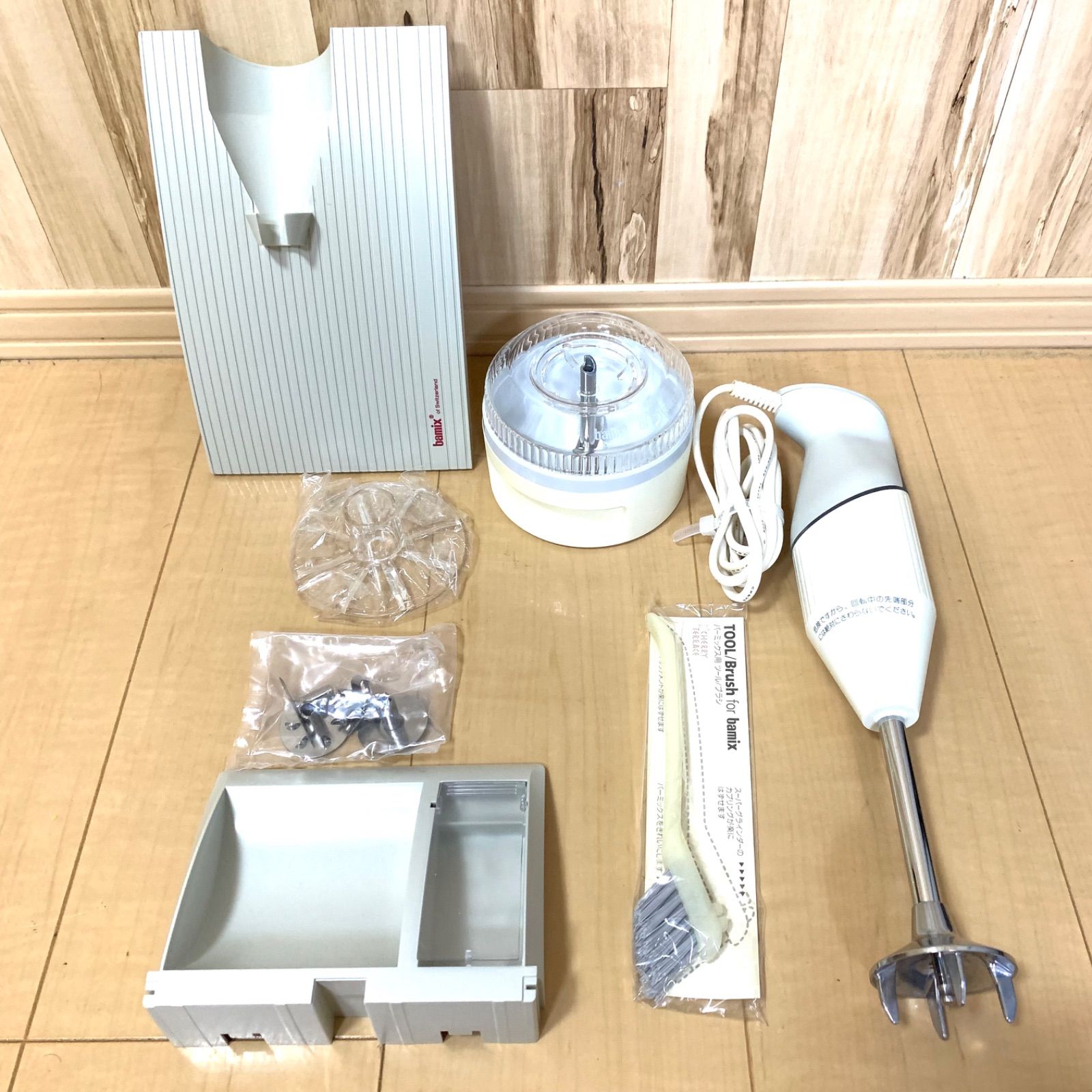 bamix バーミックス M200 ベーシックセット 動作品】bamix M200 ベーシックセット/バーミックス - メルカリ