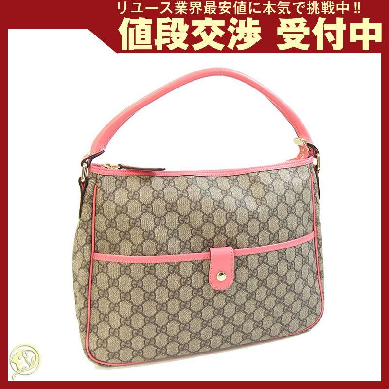 グッチ ワンショルダーバッグ GGスプリーム ベージュ