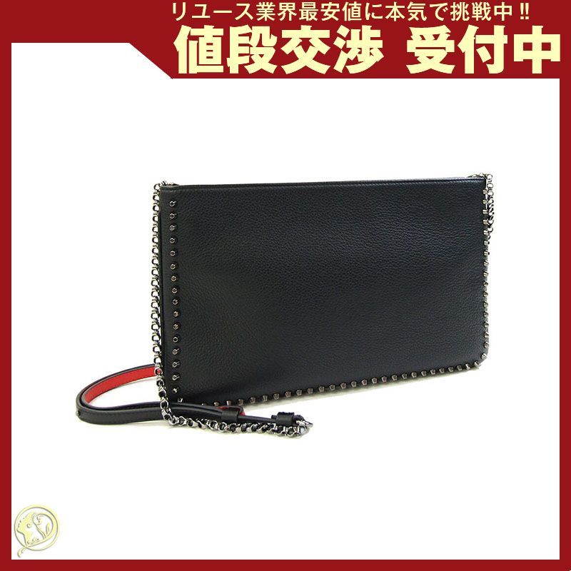 ルブタン ショルダーバッグ 175109 ブラック 中古