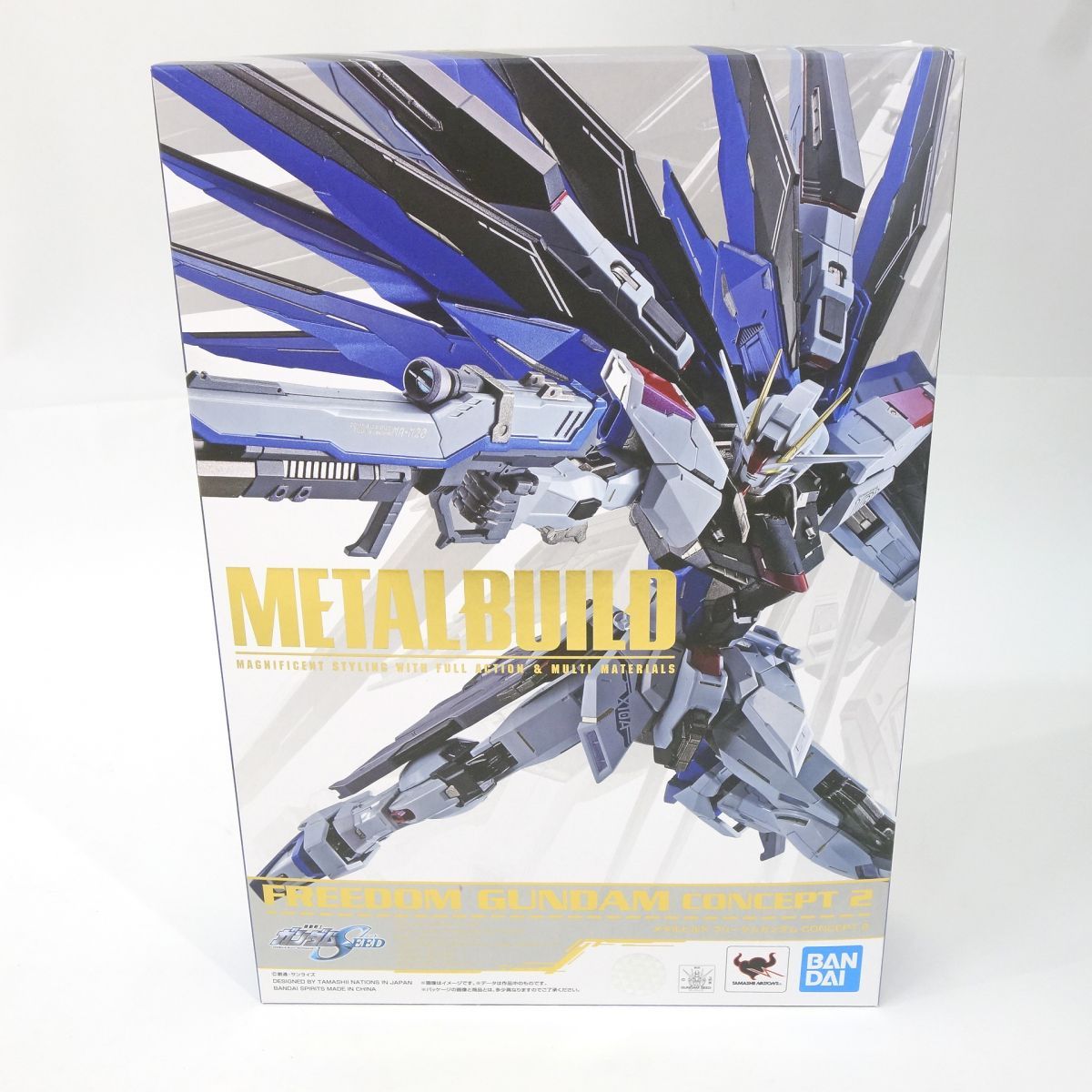 BANDAI METAL BUILD フリーダムガンダム CONCEPT 2 機動戦士ガンダムSEED フィギュア ※中古