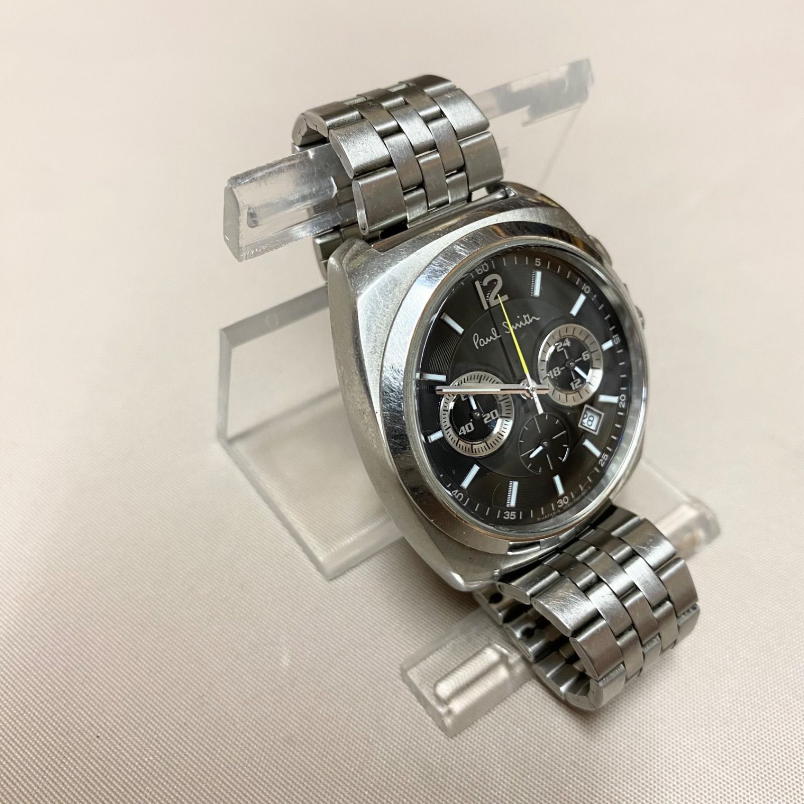 Paul Smith ポールスミス ファイナルアイズ クロノグラフ腕時計 0520 