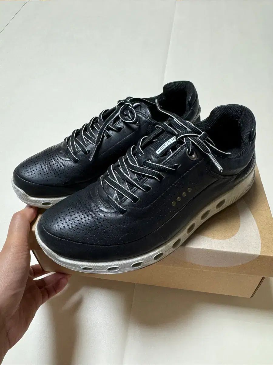 ecco GORE-TEX ゴアテックス 登山/デイリー スニーカー 260 (状態SS 出品価格31)