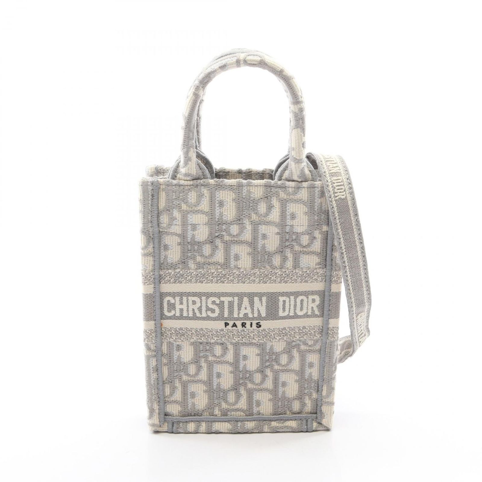 Dior ディオール BOOK TOTE ブックトート バーティカルバッグ ミニ フォンバッグ 2WAY ハンドバッグ