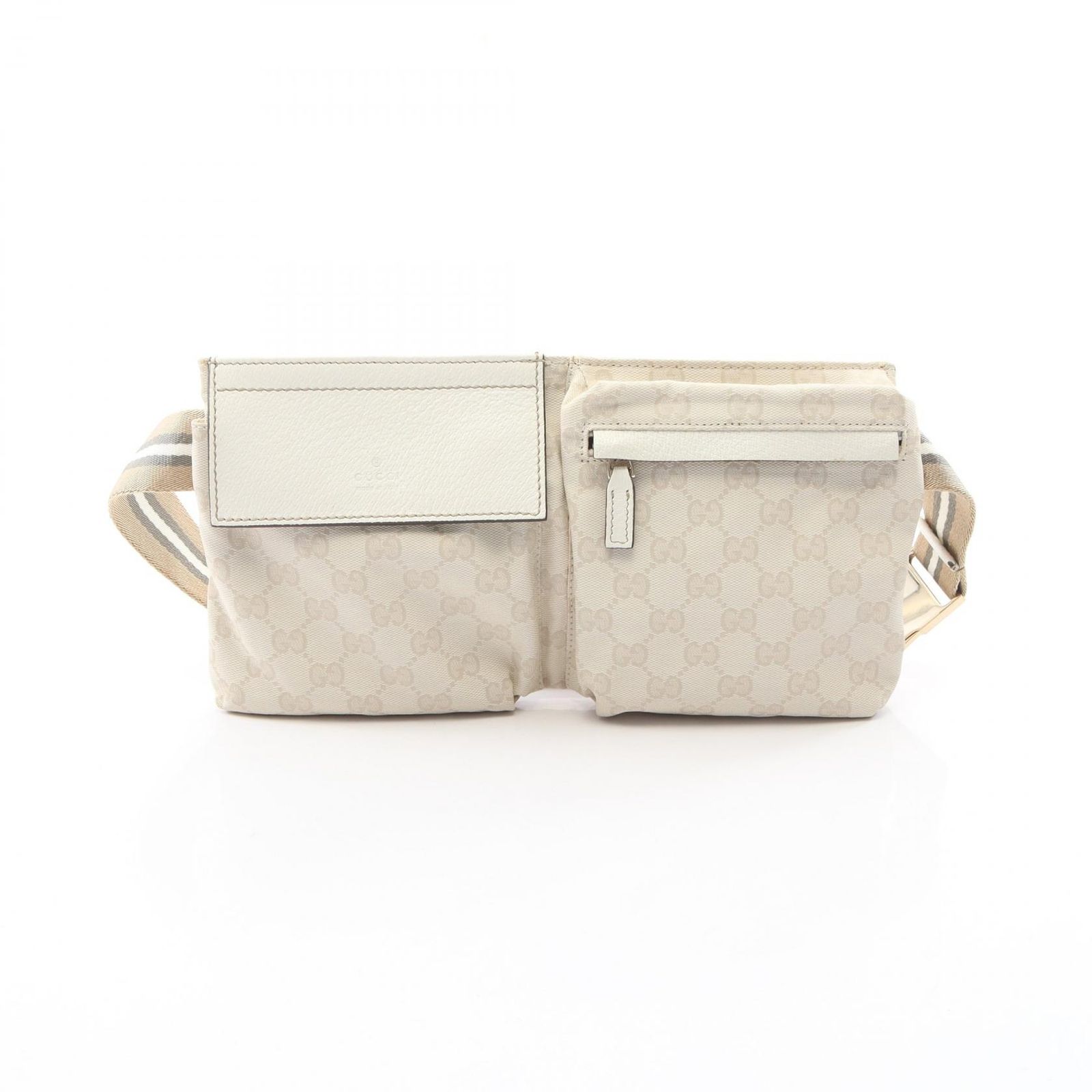 GUCCI グッチ GGキャンバス ウエストバッグ ボディバッグ