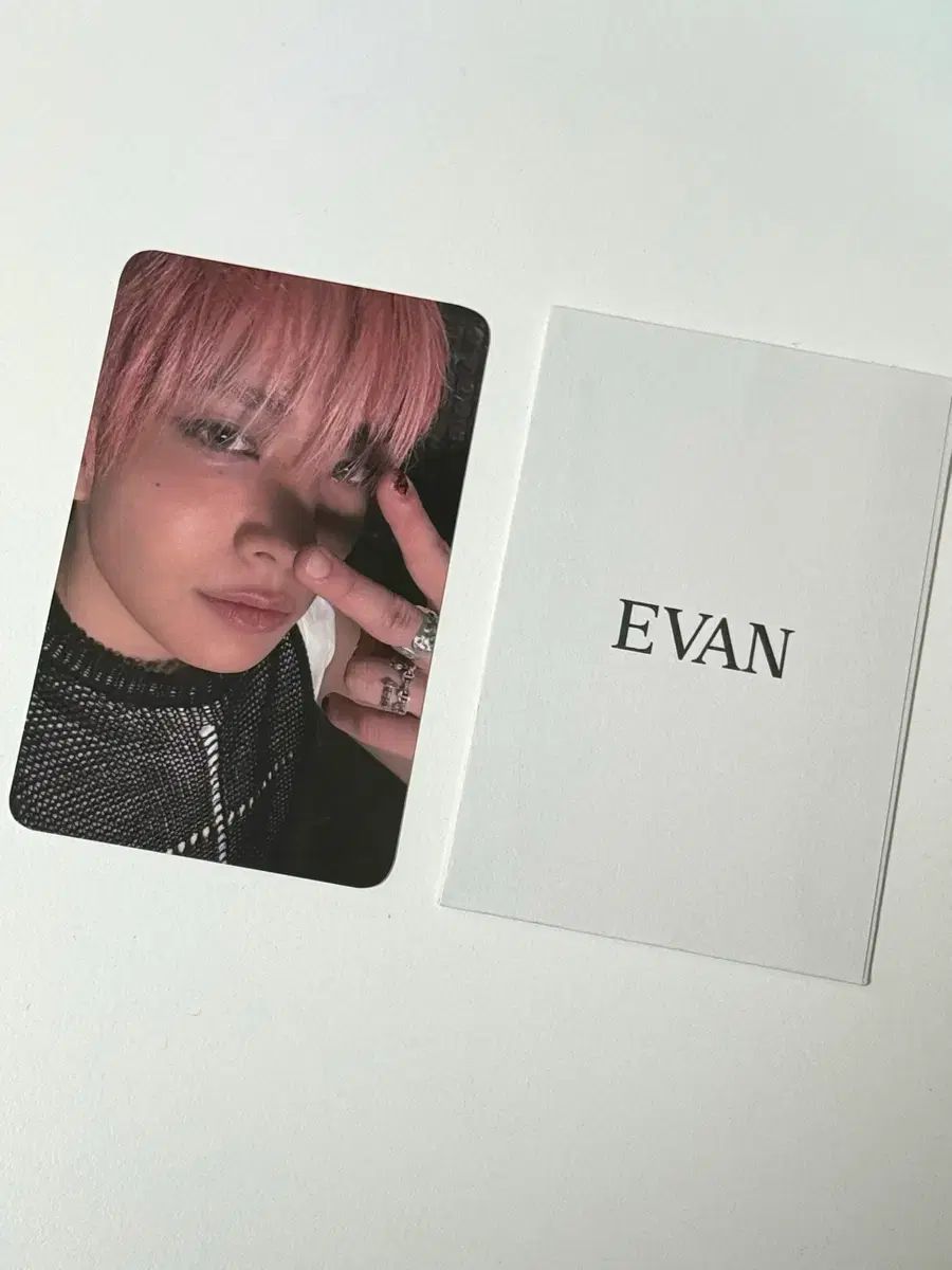 エバン evan イ・ヒスン(HEESEUNG) Ride or Die 公開番組 サノク トレカ