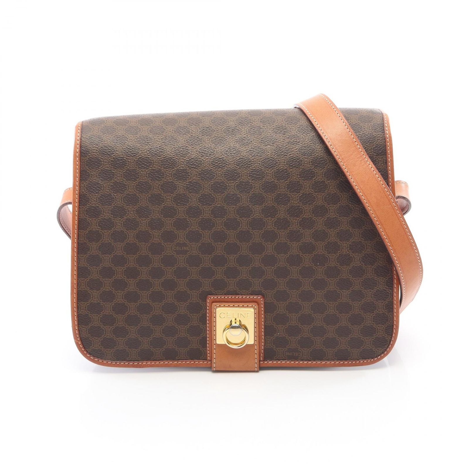 CELINE セリーヌ マカダム ショルダーバッグ