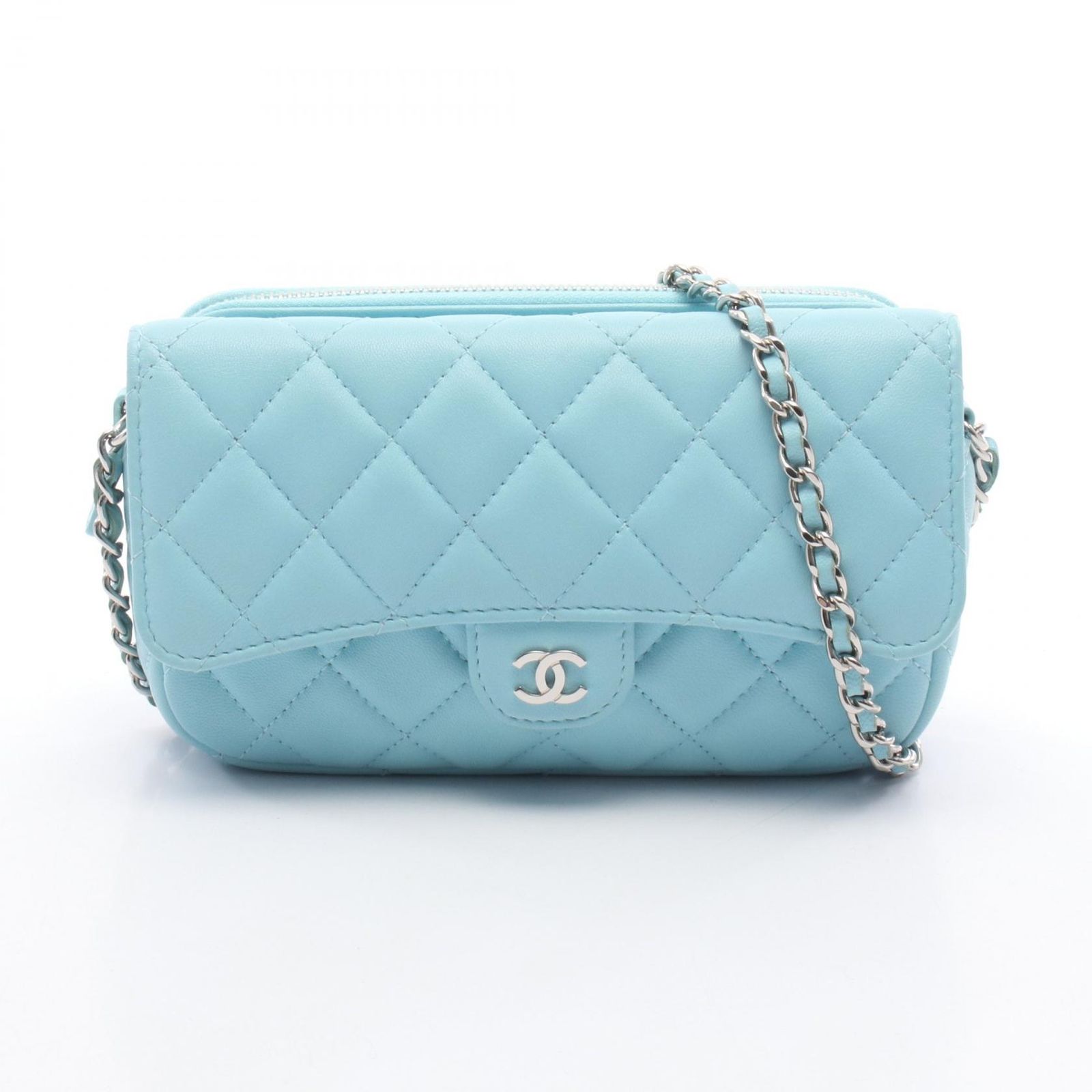 CHANEL シャネル マトラッセ フォンケース ショルダーバッグ