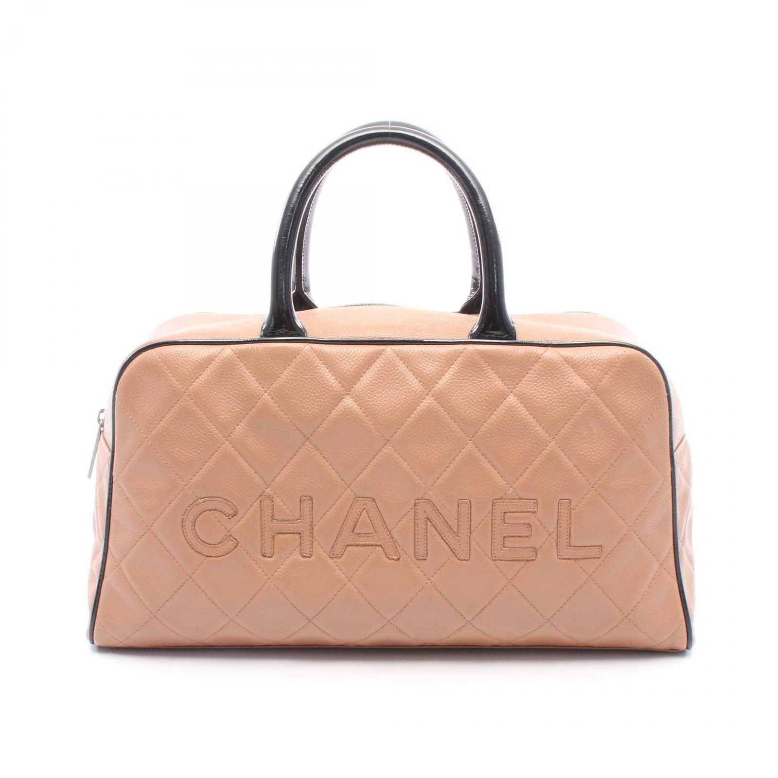 CHANEL シャネル マトラッセ ボーリングバッグ トートバッグ