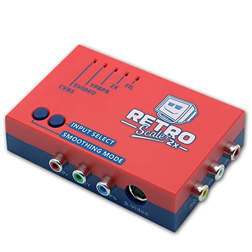 RetroScaler2x HDビデオコンバーター スキャンコンバーター SFC/MD/SS/PS/PS2/Xbox/Wiiなどレトロゲーム用 (RetroScaler2x HDビデオコンバーター)★m 21d1caa9