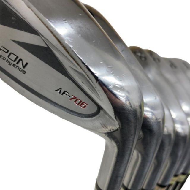 【中古】 エポンゴルフ株式会社 EPON AF-706 7S アイアンセット IR リシャフト (フレックスその他) メンズ 男性用 右利き 右用 Cランク ゴルフクラブ