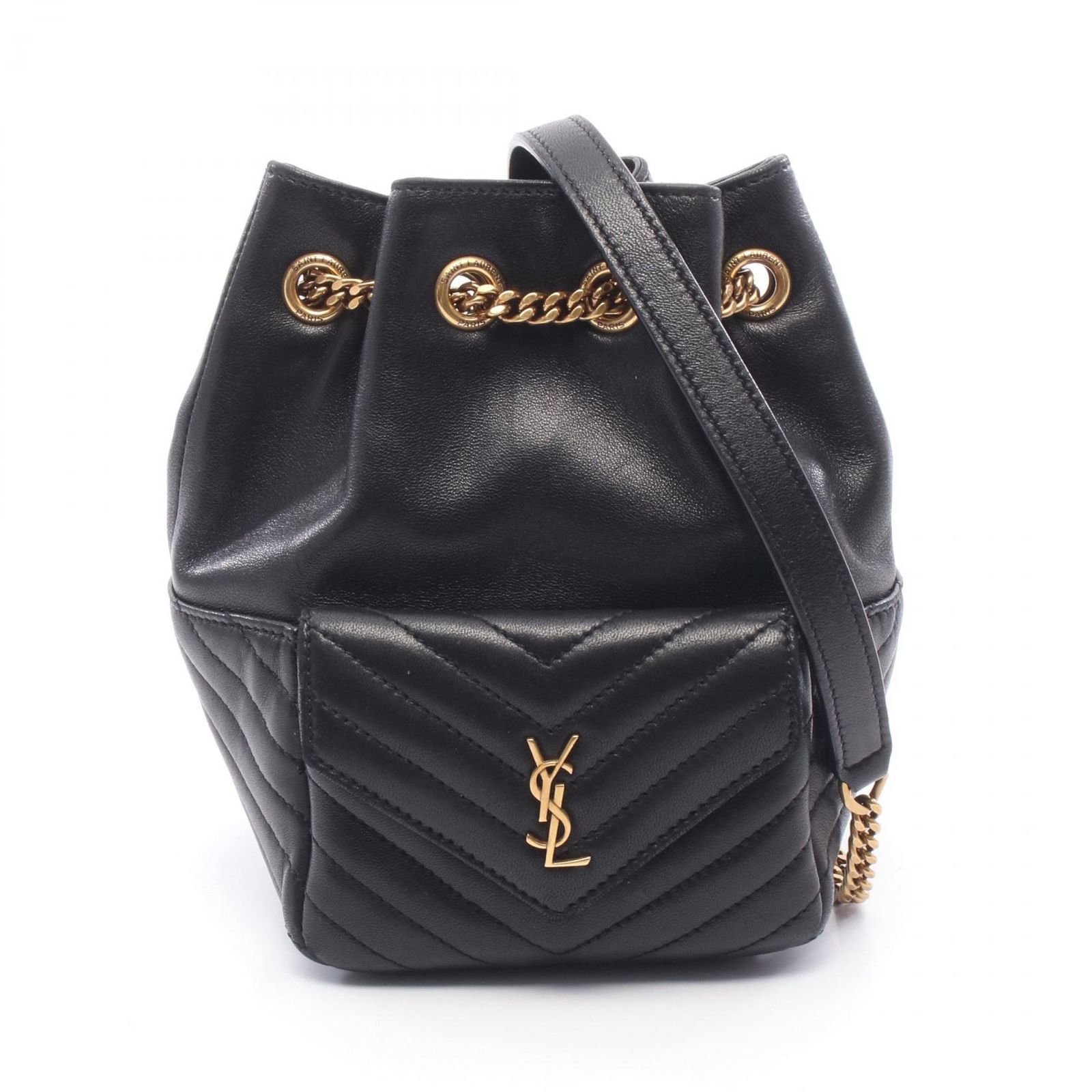 SAINT LAURENT PARIS サンローランパリ ジョー ミニ バケットバッグ ショルダーバッグ