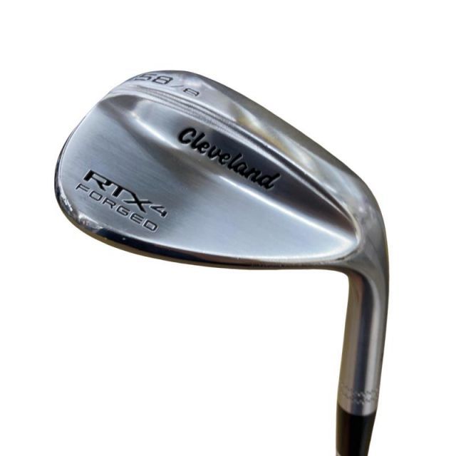 【中古】 クリーブランド Cleveland RTX-4 FORGED 58°/08° ウェッジ WG Dynamic Gold (フレックスS) メンズ 男性用 右利き 右用 Cランク ゴルフクラブ