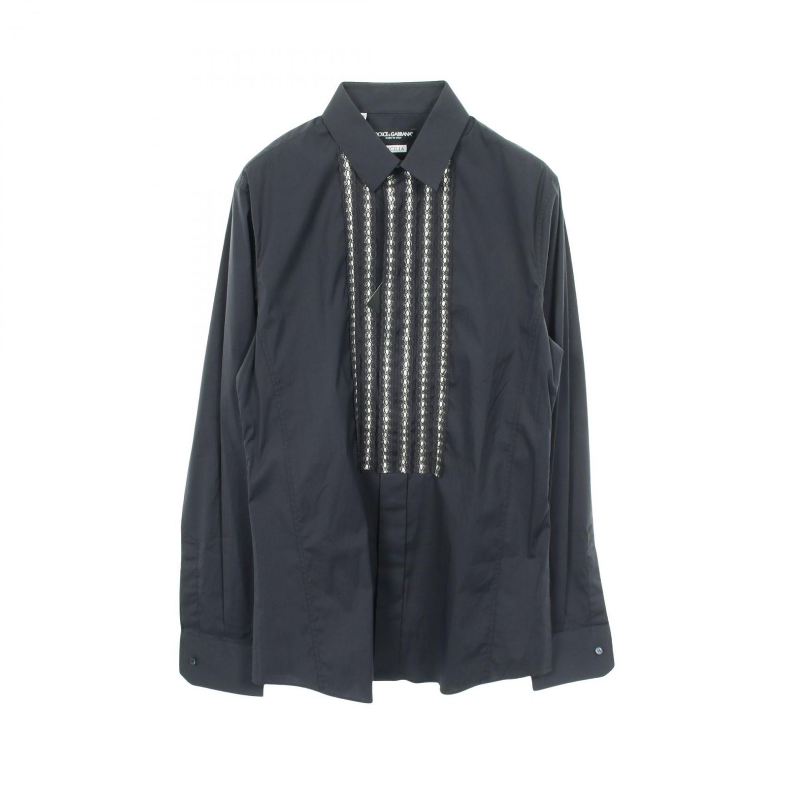 DOLCE & GABBANA ドルチェアンドガッバーナ シチリアフィット レース 長袖 その他トップス