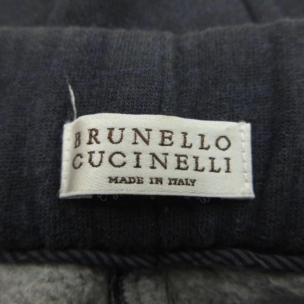 ブルネロクチネリ BRUNELLO CUCINELLI パンツ イージーパンツ 38 黒
