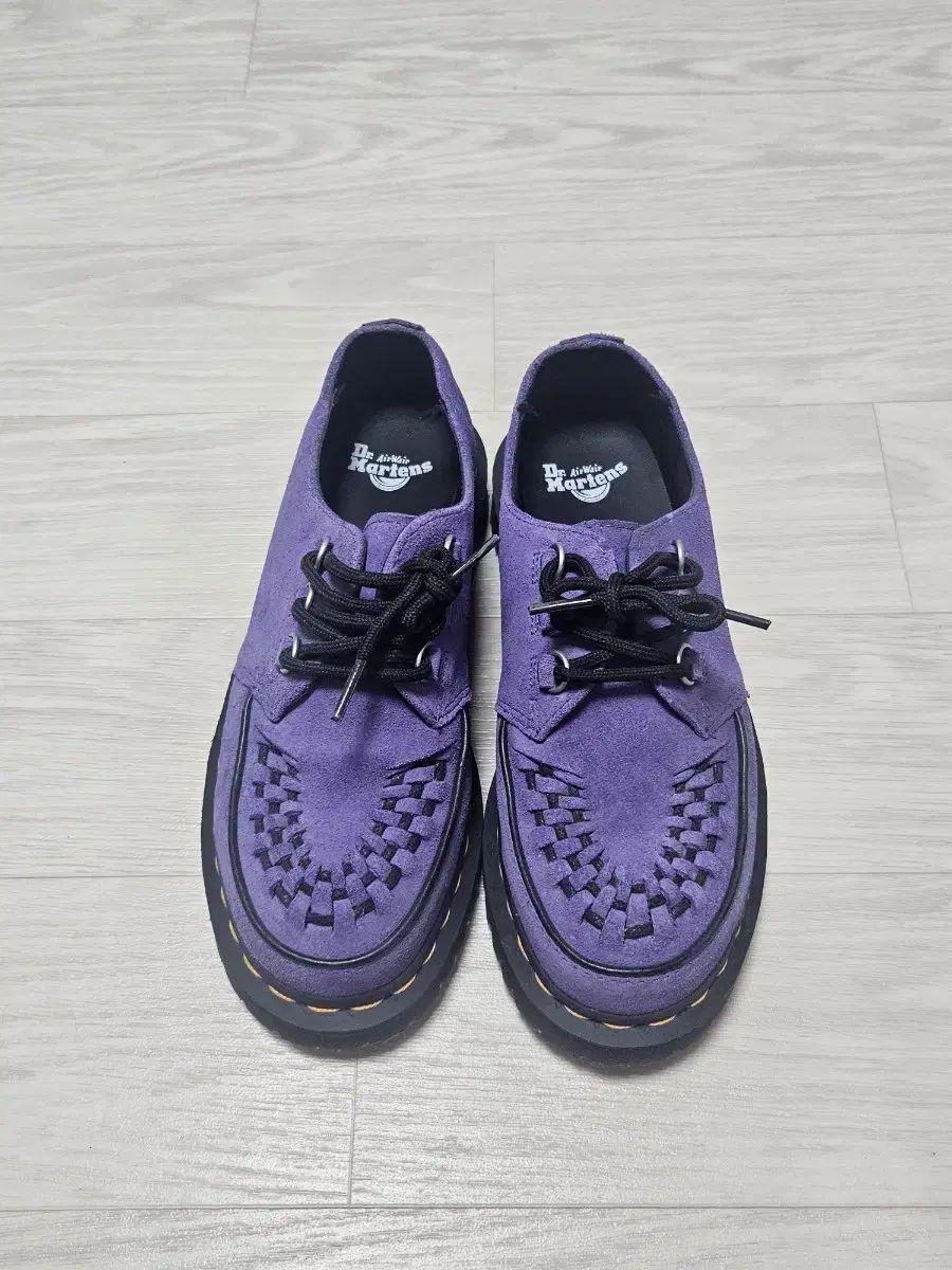 DR. MARTENS ドクターマーチン RAMSEY WOVEN SUEDE TWILIGHT PURPLE パープル