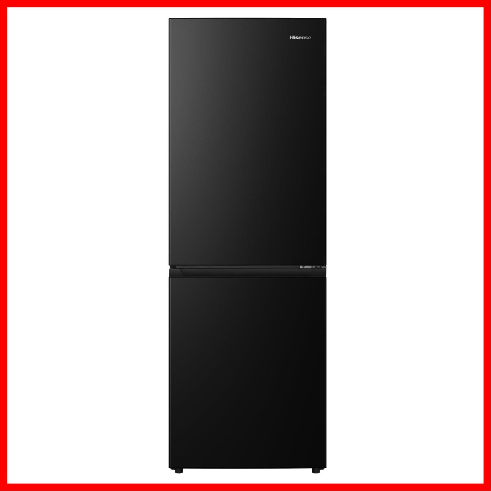 即日発送】大容量 2ドア 右開き 静音 HR-K230KB 使いやすい高さ スリム