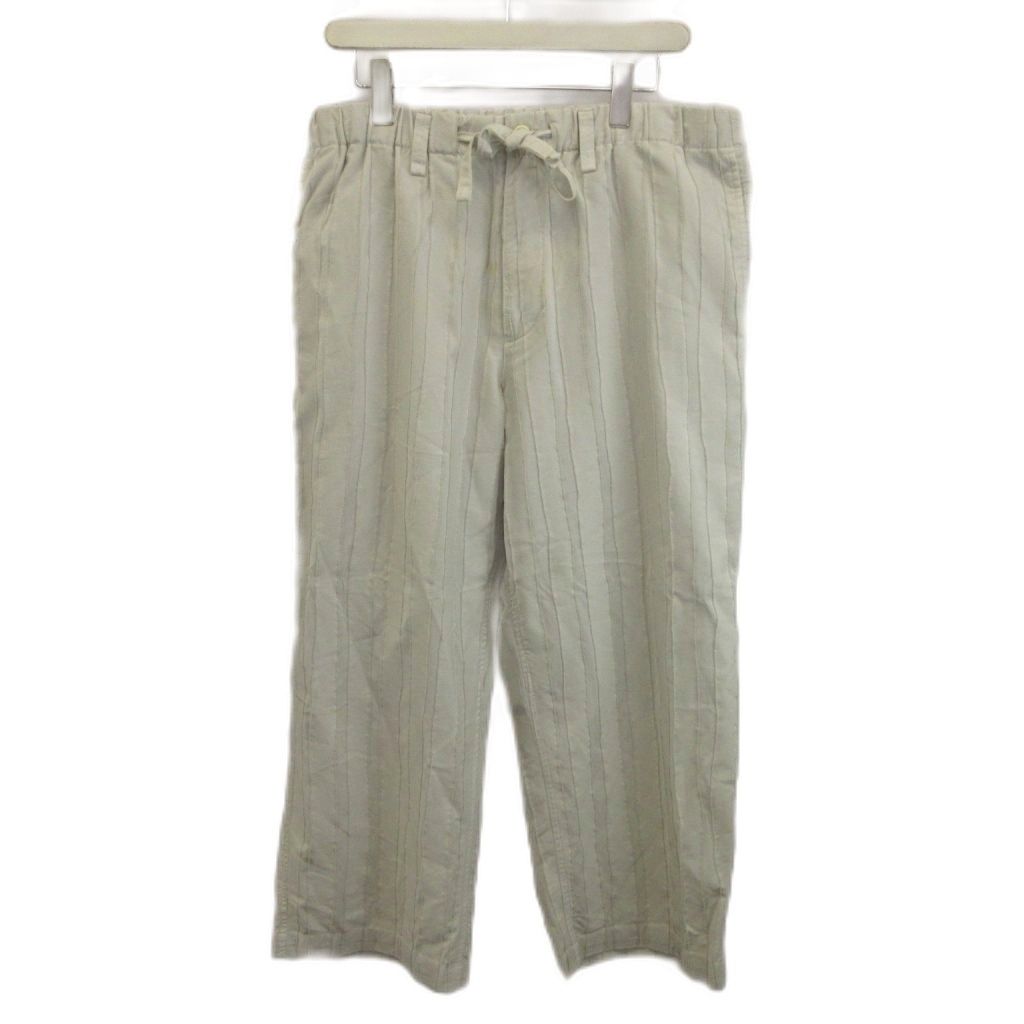 イッセイミヤケメン ISSEY MIYAKE MEN パンツ イージーパンツ 3 グレージュ ドローストリング クロップド丈 /KK ■GY62 10,008円