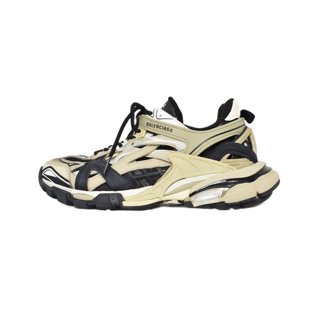 バレンシアガ BALENCIAGA TRACK TRAINERS 2 トラックトレーナー2 スニーカー 26cm ベージュ 568614 ■GY60