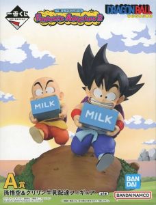 フィギュア 孫悟空&クリリン 牛乳配達 「一番くじ ドラゴンボール Fantastic Adventure 2」 A賞 フィギュア【10日以内発送】