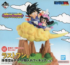 フィギュア 孫悟空&チチ 「一番くじ ドラゴンボール Fantastic Adventure 2」 ダブルチャンスキャンペーン&ラストワン賞 小物入れフィギュア【10日以内発送】