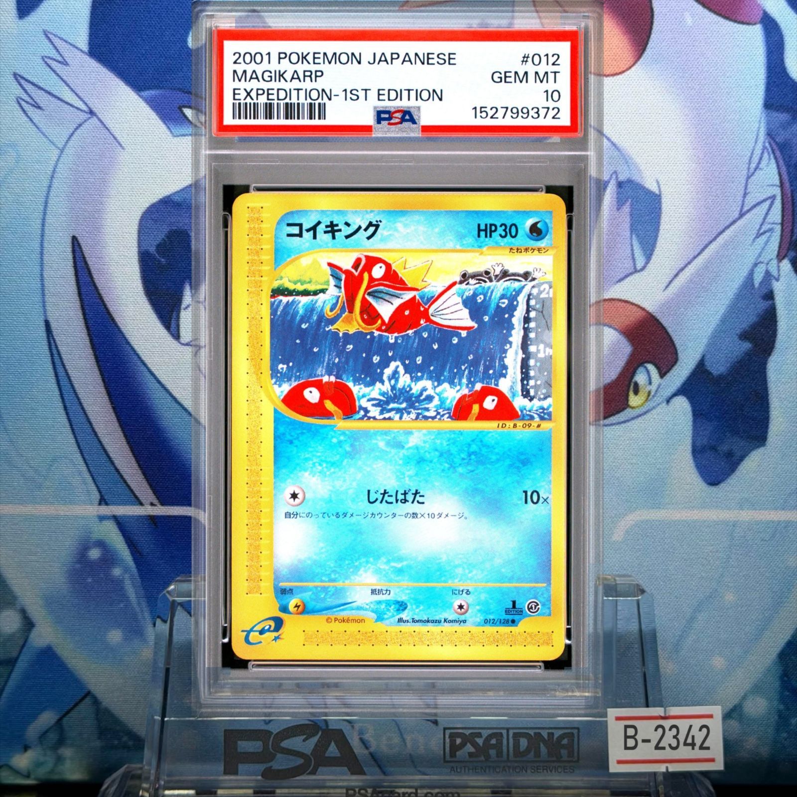 PSA10 コイキング 1ED C カードe 第1弾 基本拡張パック 012 2001 B-2342