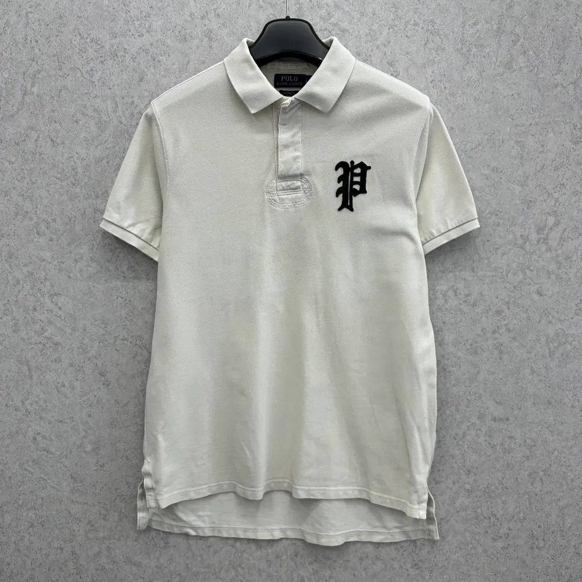 100 ポロ ラルフローレン 刺繍 ビックロゴ メンズ 半袖 カラーTシャツ