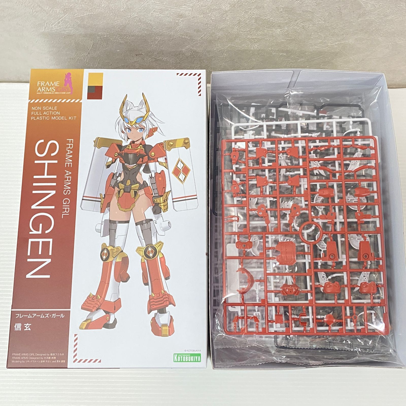壽屋 コトブキヤ フレームアームズ・ガール 信玄 [プラモデル] 未使用