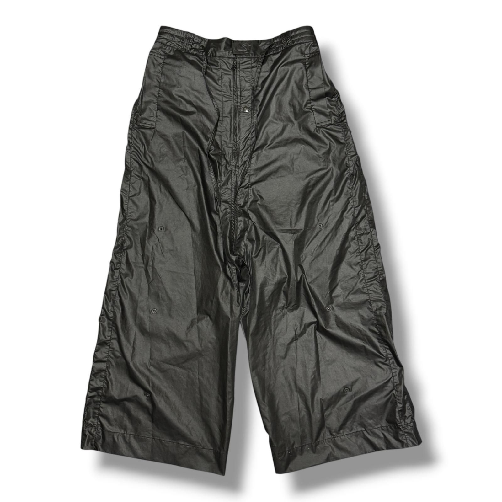 参考上代63800円 JIAN YE 26SS GUAI MORPH PANTS グアイモルフォンパンツ ナイロン ジェンイェ JI-26SS-PT03 ブラック M （18861M）