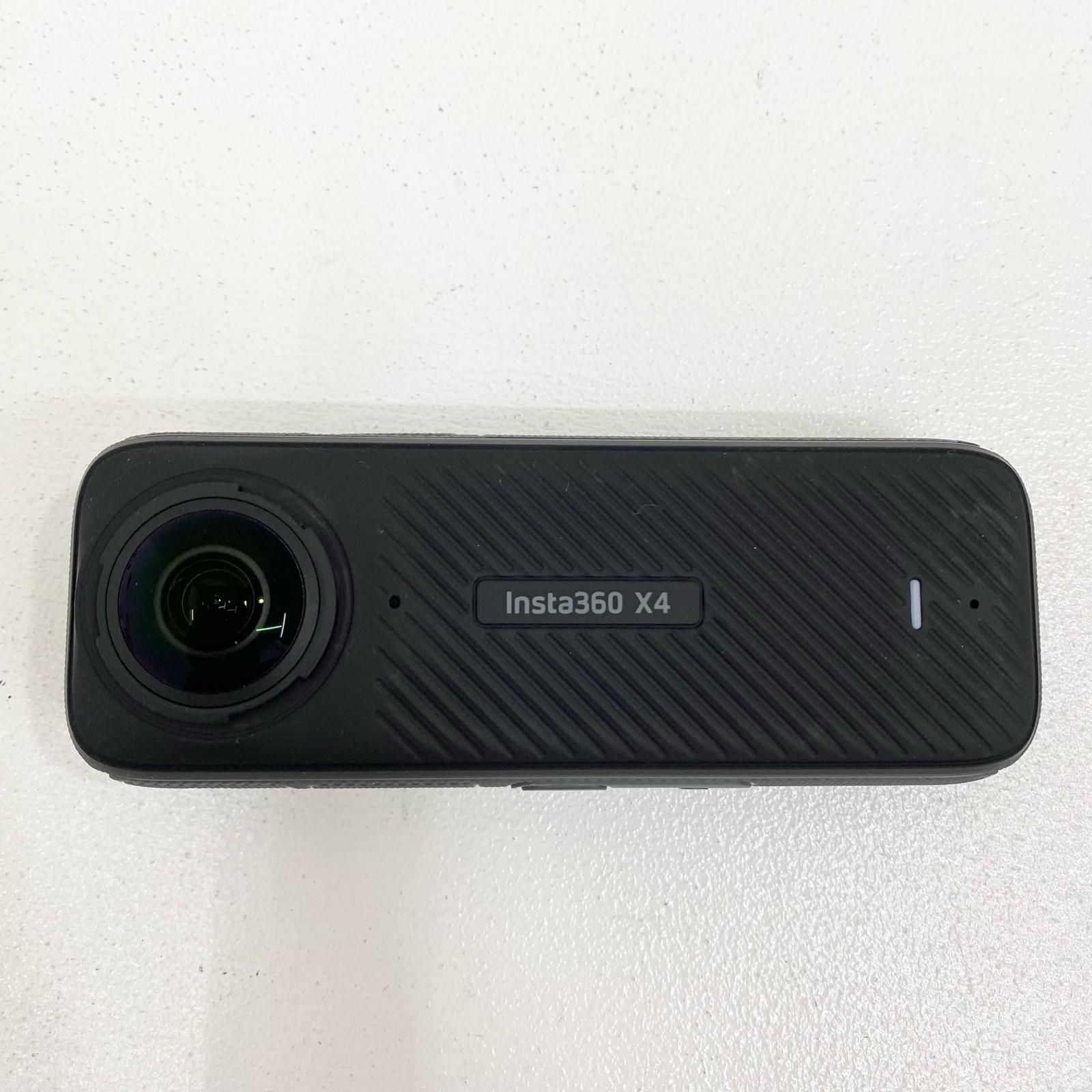 【加古川店】Insta360 X4 アクションカメラ 1/2型 7200万画素 Wi-Fi対応 箱・USB・カバー・クリーニングクロス・キャリングケース・印刷物付属【407】