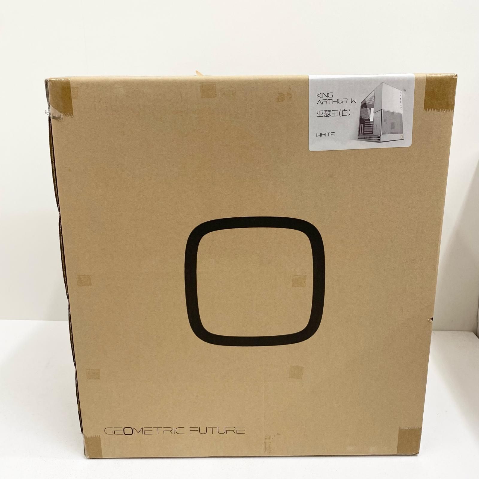 【加古川店】中古・未開封 Geometric Future MODEL 4 KING ARTHUR White ミドルタワーPCケース 対応マザーボード:ATX/MicroATX/ExtendedATX/ITX【簡易梱包】【403】