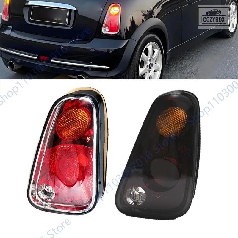 リア テールライトランプバルブ無 BMW ミニクーパー R50 R52 R53 2005 2006-2008 ブレ