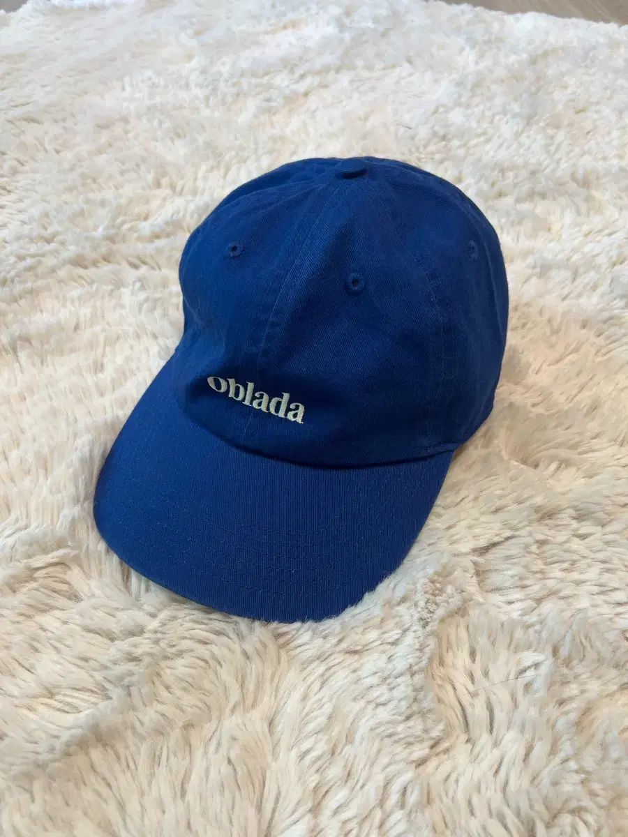 オブラダ (oblada) / コットン ブルー ベースボールキャップ / F